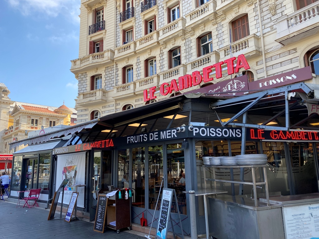 Brasserie Le Gambetta à Nice