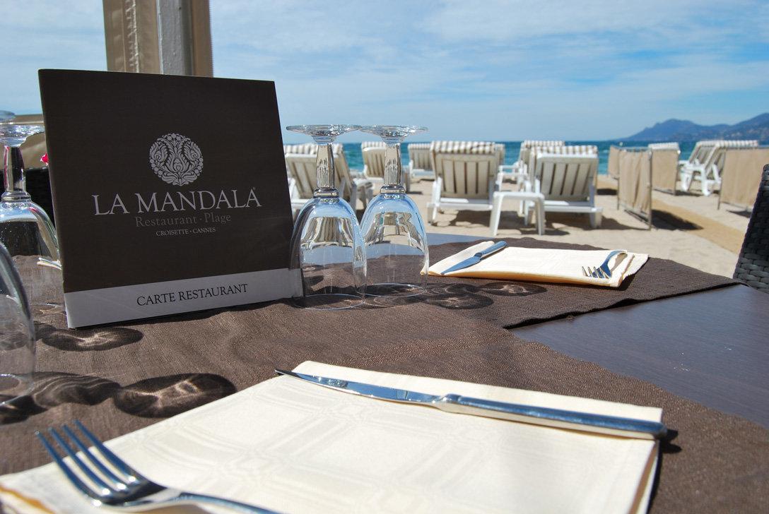 LA MANDALA Plage Restaurant - Plage Privée à Cannes