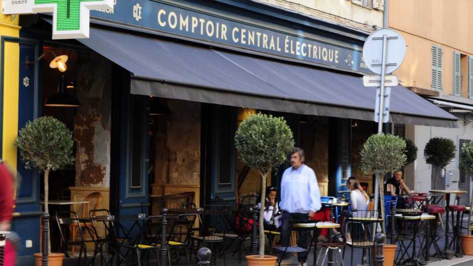 Le Comptoir Central Electrique - Bar Lounge - Cuisine bistrot à Nice