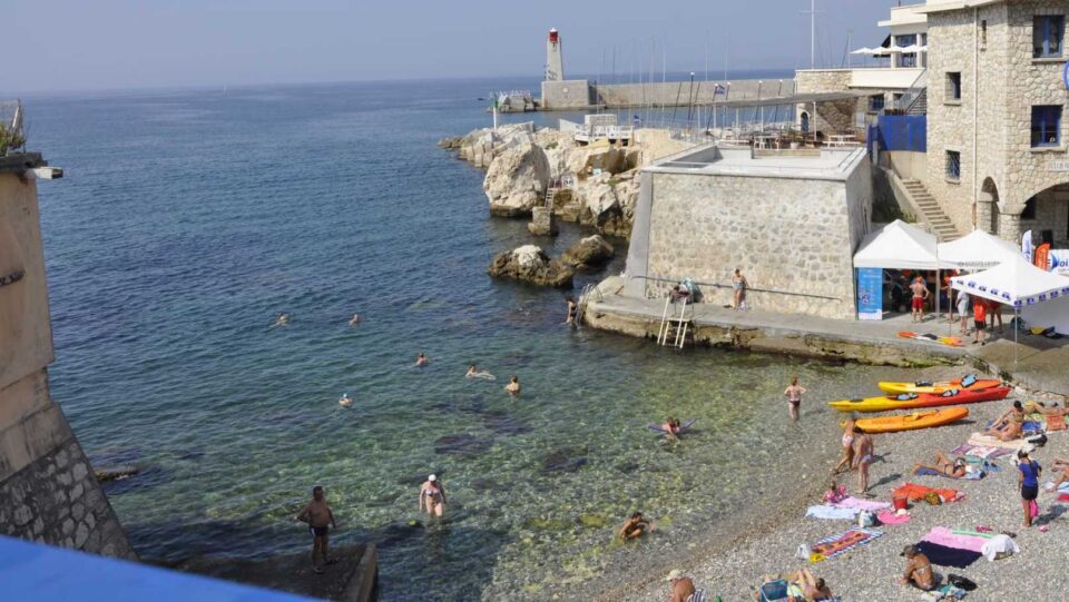 Plage de la réserve - Plages à Nice