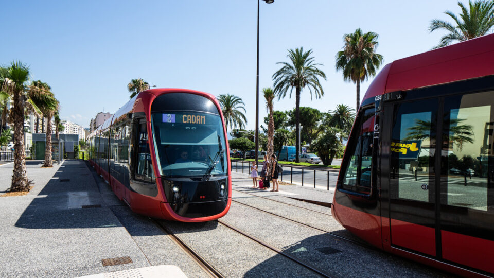 Tramway à Nice